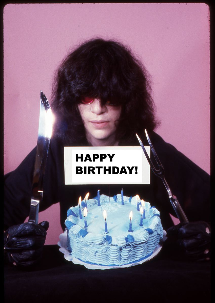 Joey Ramone Birthday
